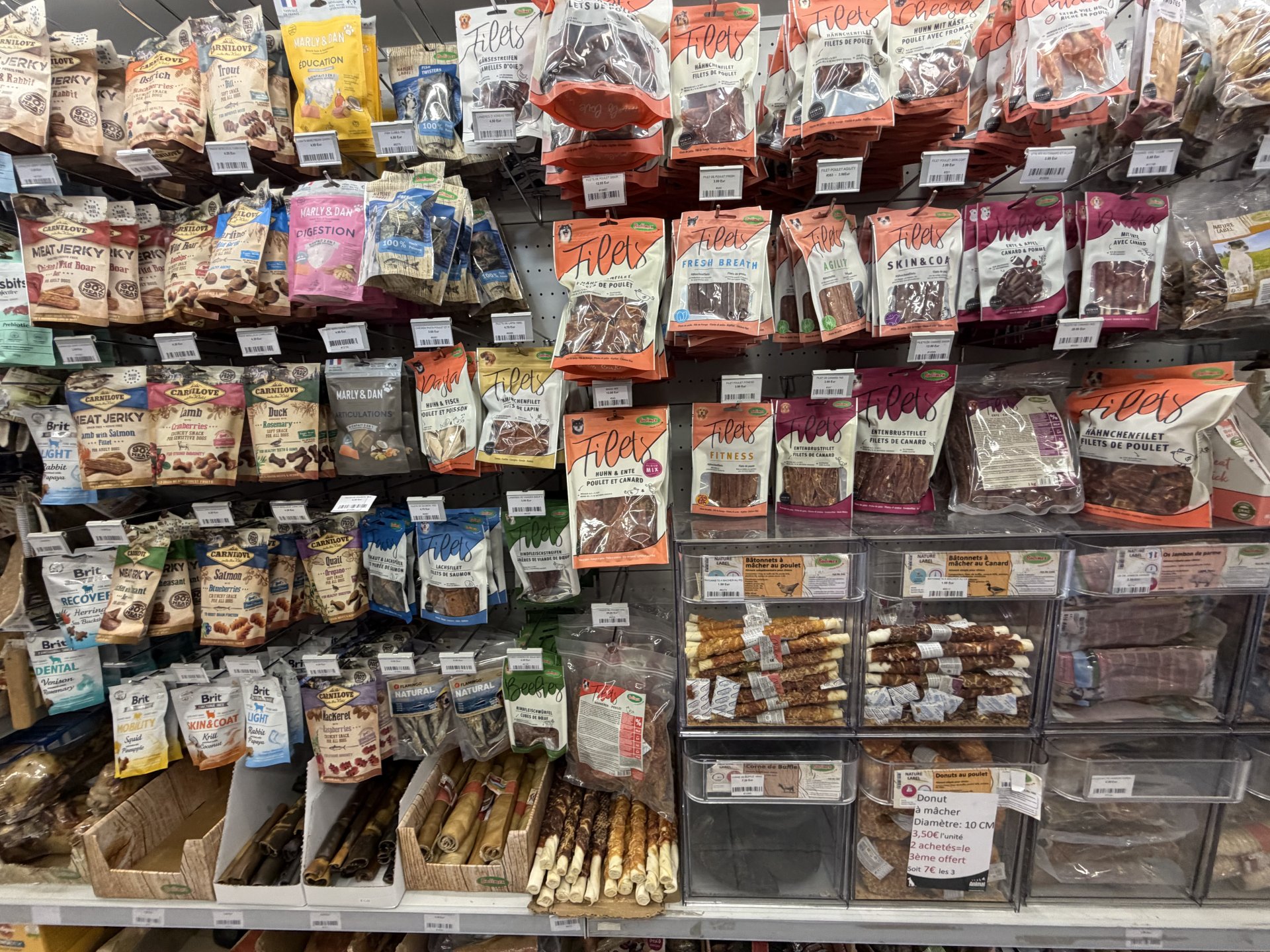 Friandise chiens naturelles (et peau du buffle)
