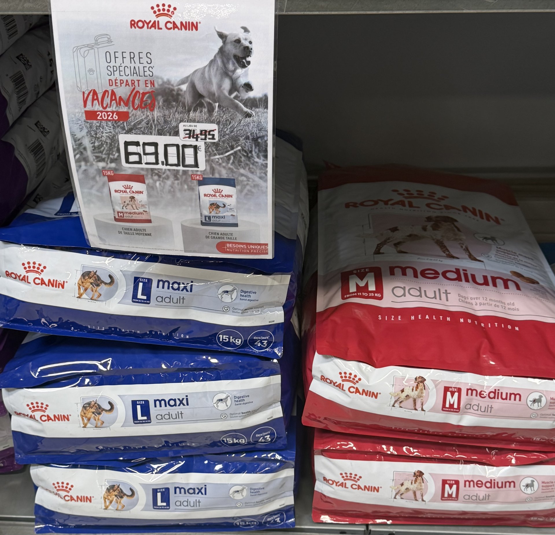 CROQUETTES CHIENS ROYAL CANIN